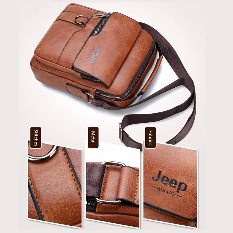 Bolsa Masculina Jeep Buluo – Estilo e Funcionalidade no Seu Dia a Dia!