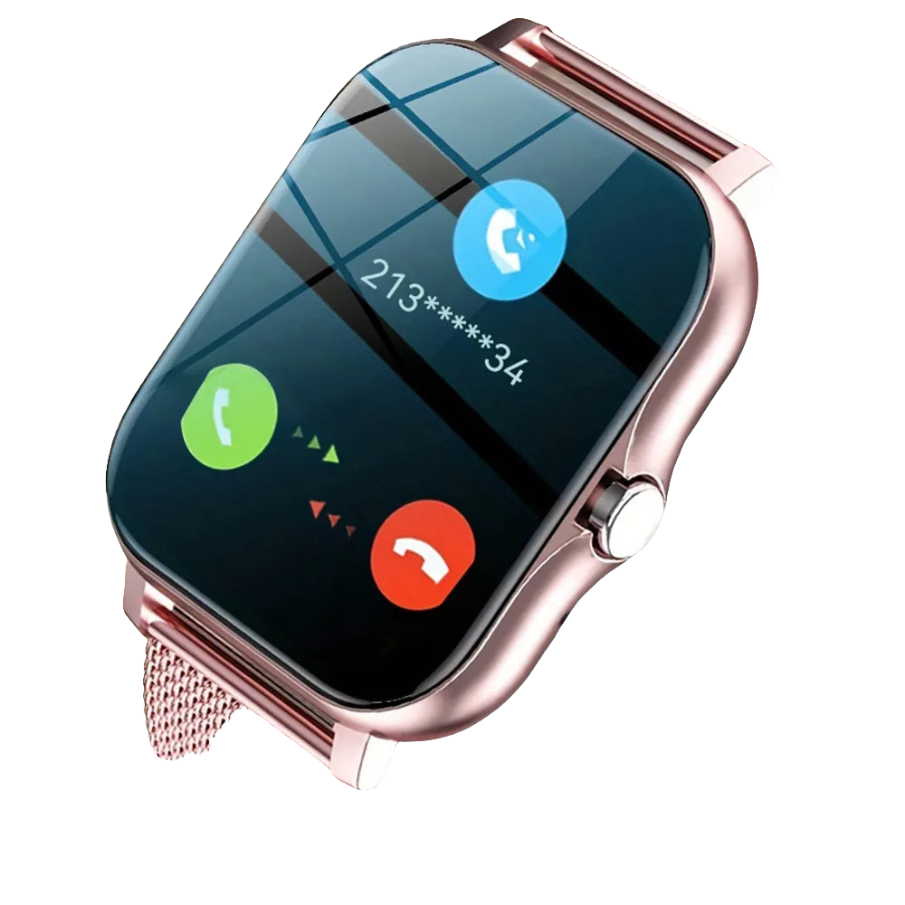 SmartWatch Android Phone 1,44" Tela colorida Full Touch Mostrador personalizado Relógio inteligente feminino Bluetooth